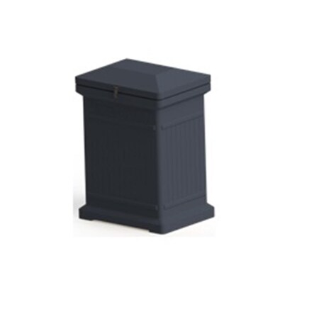 Parche Premium Vertical Architectural ParcelWirx Delivery Drop Box - Graphite PA2649036